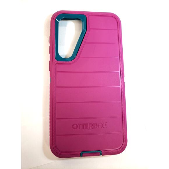 OtterBox Galaxy S23 Plus (Only) - Defender Series Case - Canyon Sun (Pink) - Picture 1 of 11